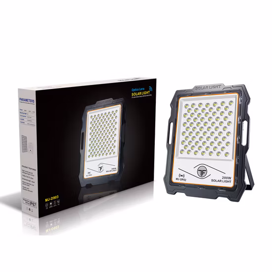 Factory Supplier Outdoor IP65 Solar LED Flood Garden Lighting Outdoor Projector Flood Lamp LED Flood Lamp Aluminum Garden Light