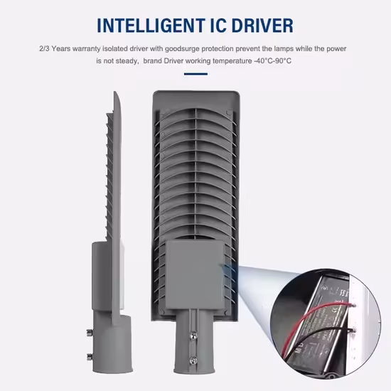 Оптовая торговля изготовленный на заказ алюминиевый уличный прожектор для дорожного сада водонепроницаемый IP67 50W 100W 150W 200W все в одном автоматический двусторонний светодиодный солнечный уличный фонарь